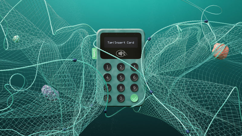 How iZettle Designed the World's First Ocean Plastic Credit Card Reader with Oceanworks