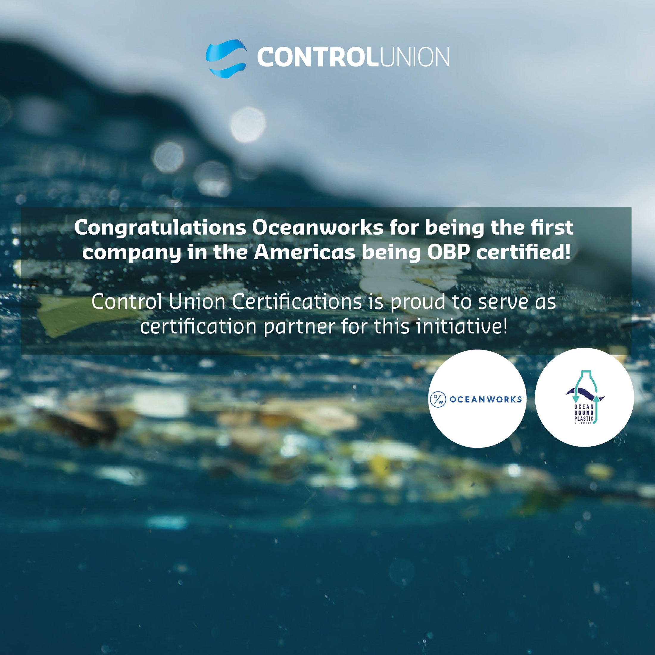 Oceanworks becomes the first company to be OBP certified in the Americ