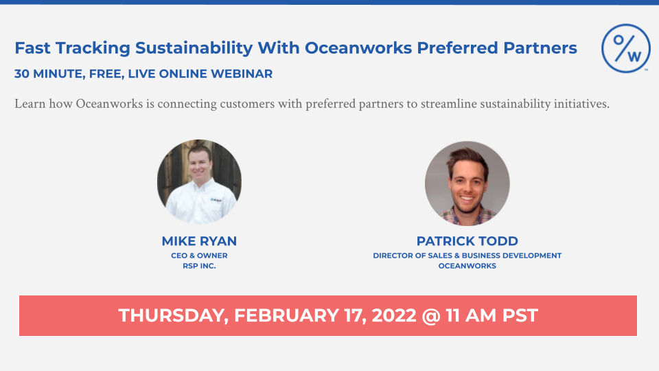 Fast Tracking Sustainability With Oceanworks Preferred Partners
